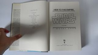 Timothy Zahn Star Wars Books Vol.  1 and 2 Hardcover DJ 1st Edition 4