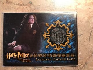 Harry Potter And The Chamber Of Secrets Ginny Weasley Costume Cards