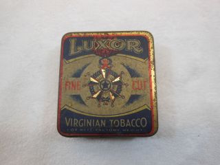Tin Tobacco Luxor Fine Cut Virginian Michelides Perth Aus 1 Oz Blue Marvel Fault