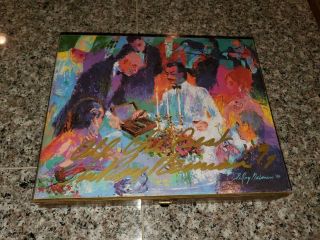 Leroy Neiman Signed Cigar Box Titled Playboy By Don Diego Actual Box Signed