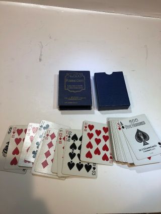 Vintage No.  500 Deck Of Playing Cards,  11,  12s And Two 13s Griffin Backs C17
