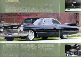 1960 Cadillac Series 62 Buyers Guide 5 Pg Color Article