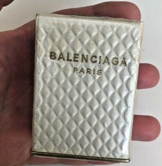 Balenciaga " Le Dix " Vintage Perfume 1/5 Oz Made In France