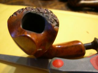 Vintage Eriksen Straight Grain Freehand pipe; made in Denmark 6