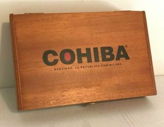 Cohiba Cigar Box Empty - Made In Dominican Republic - Wood - -