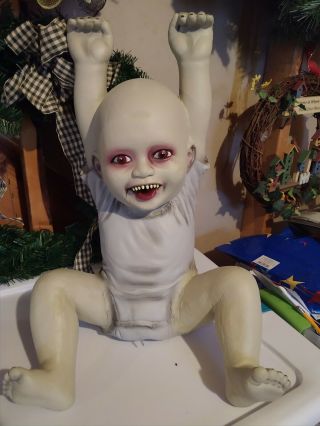 Baby Zombie Scary Ghost Babies Doll Haunted Halloween Decor