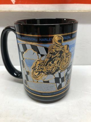 HARLEY - DAVIDSON Daytona 50th Anniversary,  “50 Years of Racing” Coffee Robison HD 2