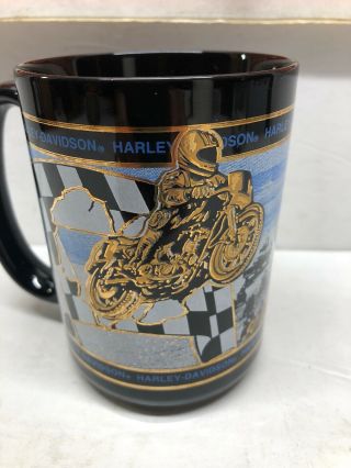 HARLEY - DAVIDSON Daytona 50th Anniversary,  “50 Years of Racing” Coffee Robison HD 3