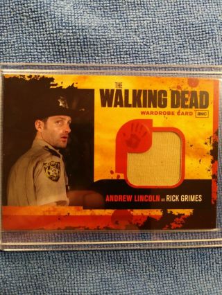 2011 The Walking Dead Season 1 Andrew Lincoln (rick Grimes) First Year.