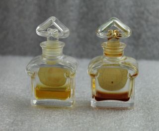 Vintage GUERLAIN MITSOUKO L’Heure Bleue Perfume Bottle 7.  5ml 1/4fl oz 3