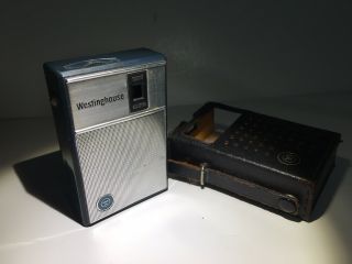 Vintage Westinghouse Pocket Transistor Am Radio H - 902p6 - Gpa - &