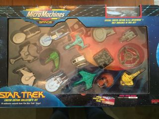 Star Trek Micro Machines Limited Edition Collectors Set By Galoob