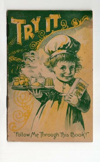 1800s Wheat Germ Advertising Booklet