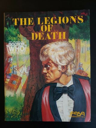 Doctor Who The Legions Of Death Rpg Role Game Supplement Fasa 9205