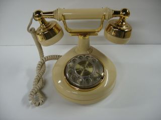 Vintage Western Electric French Style Rotary Dial Telephone Phone