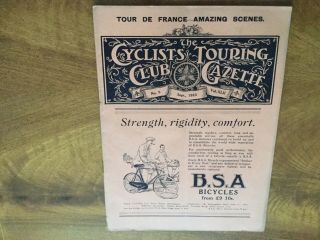Ctc Gazette 1923 September The Tour Etc 48 Pages