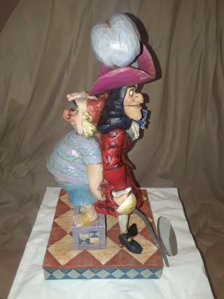 Disney Traditions Jim Shore Captain Hook And Mr.  Smee " Beware " Item 4009042