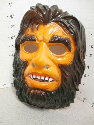 Halloween Mask 1977 Bigfoot Sid & Marty Krofft Supershow Tv Show Monster W/tag