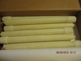 A I Root Beeswax 12 7/8 X 1 1/4 " Self Fitting End Church Candles
