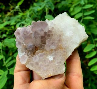 Smoky Amethyst Quartz Crystal Cluster | Diamond Hill Mine | South Carolina