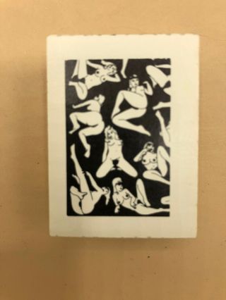 1969 Sex - O - Toon Playing Cards Diamond Suit.  Federal Premium Mfg.  Co.  Dirty Jokes