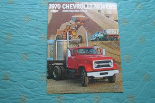 Auc470 1970 Chevrolet Conventional Series 70 - 80 - 90 Trucks Sales Brochure