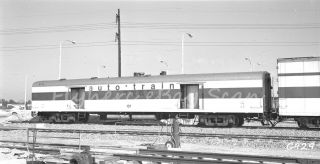 B&w Negative Auto - Train Railroad Supply Car 137 Sanford,  Fl 1972