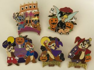 Disney Store Japan Jds Halloween 2005 Chip / Dale Only (2pin)