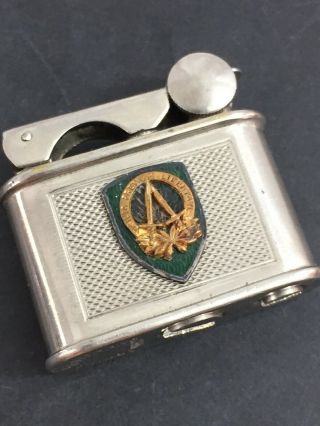 Vintage Arthus Bertrand Lift Arm Pocket Lighter - Paris France