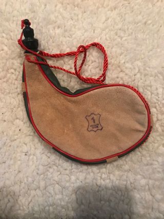 Boda Bag Leather Drinking Pouch From Spain Large For Water Or Wine