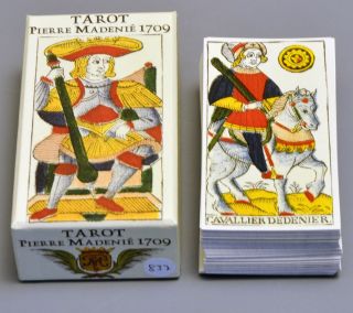 Tarot De Madenie 1709 Marseille Historical Card Deck,  Wrap 2nd Edition Nib