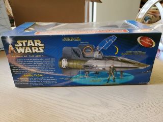 Star Wars Return of the Jedi A - WING FIGHTER Complete w/ Pilot 2