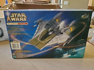 Star Wars Return of the Jedi A - WING FIGHTER Complete w/ Pilot 4