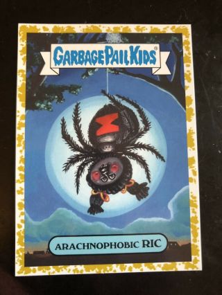 2019 Garbage Pail Kids We Hate The 90’s Fools Gold Arachnophobic Ric 15/50