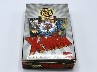 1994 Fleer Ultra X - Men Premiere Edition Marvel Comics 36 Packs OPEN BOX 2