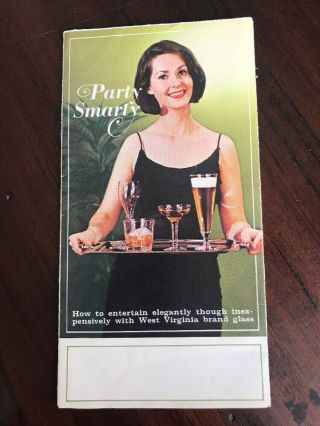 Vintage West Virginia Glass Brochure Party Smarty