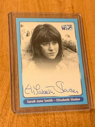 Doctor Who Strictly Ink Series 1 A12 Elisabeth Sladen