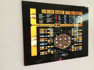 Star Trek Prop Tng Lcars Hollo Deck Computer Transparent