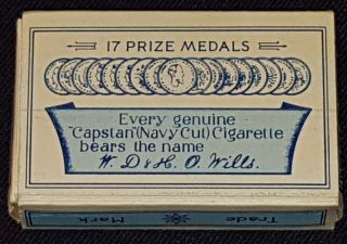 VINTAGE - CAPSTAN - NAVY CUT - 10 CIGARETTES PACK - - W.  D.  & H.  O.  WILLS 4