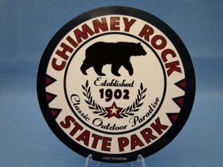 " Chimney Rock State Park " - North Carolina Nc - Souvenir Sticker / Decal L@@k