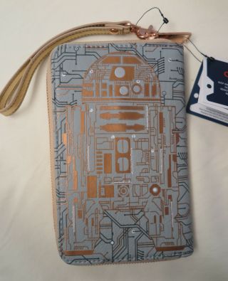 Disneyland Star Wars Galaxys Edge R2d2 Bb8 Droid Depot Phone Case Wallet