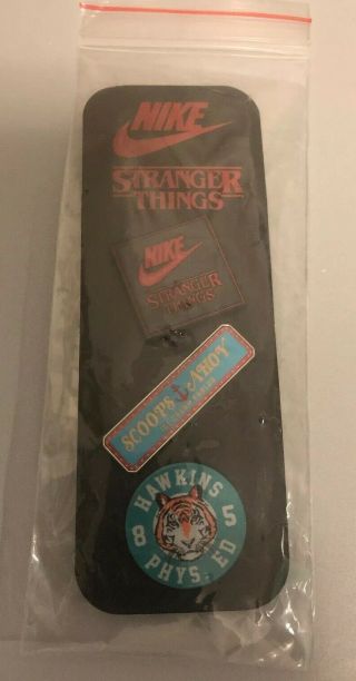 Nike Stranger Things Netflix Pin Set