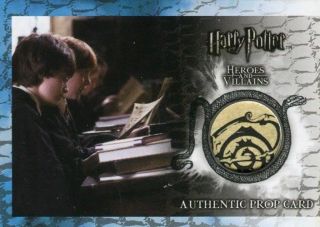 Harry Potter Heroes & Villains Knowledge Test Prop Card P3 Hp 097/200