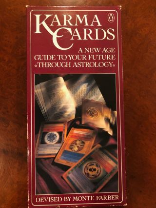 Age " Karma Cards " A Guide To Your Future Through Astrology Cards/book