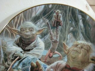 Star Wars Collector Plate,  " Yoda 