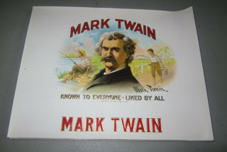 Of 25 Old Antique - Mark Twain - Inner Cigar Labels