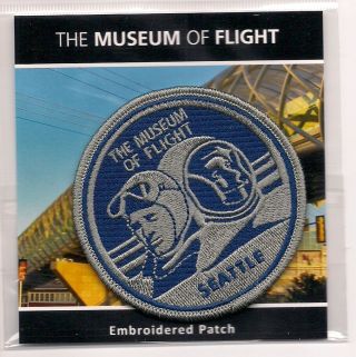 The Boeing Museum Of Flight & Space Seattle Washington Souvenir Patch