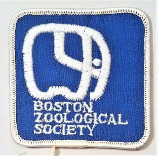 Vtg.  Boston Zoological Society Patch