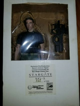 Stargate Sg1 Daniel Jackson Pre - Production Comic Con Exclusive 526 Of 1000