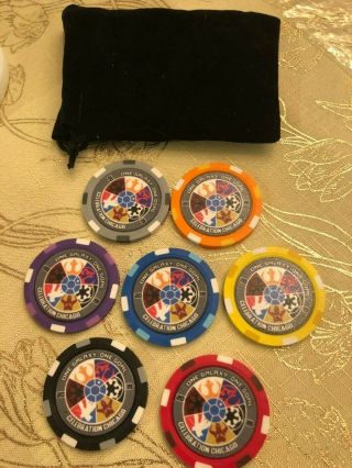 Star Wars Celebration Exclusive 501st Bash Collectors Poker Chips (Set of 7) 2